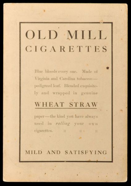 H801-7 Old Mill Cigarettes Premiums